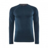 CRAFT ADV Warm Intensity LS M modrá 1912518-631985 S; Modrá triko