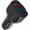 APT AUTONABÍJEČKA QC 3.0 3xUSB ČERNÁ