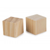 Drevená kocka - polotovar na dotvorenie 3x3 cm prírodné 10ks