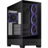 ASUS A31 PLUS TG ARGB BLACK skrinka ATX čierna 4x ARGB fan 90DC00R0-B19000