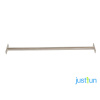 JustFun Hrazda kovová 90 cm nerezová
