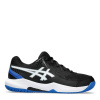 Asics Unisex Kids' Gel Dedicate Gs Tennis Shoes Black/Blue 5 (39)