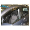 Deflektory - protiprievanové plexi Mazda 5 5D od 2006 (+zadné)