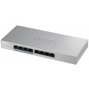 Zyxel GS1200-8HP 8-port Desktop Gigabit Web Smart switch, 4x PoE 802.3at, PoE budget 60W, fanless