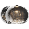 Zuma Line Crystal nástenná lampa 1x42 W chrómová-dymová-krištáľová W0076-01D-F4FZ