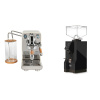 ECM Puristika PID, cream, olive + Eureka Mignon Turbo, BL black