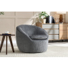 Otočné relaxačné kreslo SALENI Dekorhome