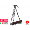 Manfrotto Nitrotech 608 & Alu Twin GS videostatív do 8kg MVK608TWINGA