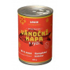 Louie Dog konz. Vianočný kapor s ryžou 400g