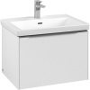 VILLEROY & BOCH Subway 3.0 závesná skrinka pod umývadlo, 1 zásuvka, 622 x 478 x 429 mm, Pure White, C57500VF