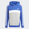 Detská Mikina ADIDAS J 3S TIB FL HD IB4087 – Modrá