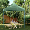 Skladací pop-up párty stan zelený 200x200x306 cm-ForU-4004984