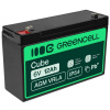 Green Cell AGM Battery 6V 12Ah - Batterie - 12.000 mAh Sealed Lead Acid (VRLA) (AGM01)