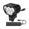 LED bicyklové svietidlo Magicshine Monteer 5000S, 5000lm + externý USB nabíjací Li-ion batériový pack 7000mAh 7,2V