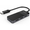 PremiumCord PremiumCord adaptér MST DisplayPort 1.4 na 3x DisplayPort / 8K / 3x 4K/ černý