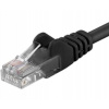 PremiumCord sputp100C patch UTP, RJ45-RJ45, level 5e, 10m, černý
