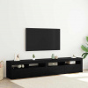 zahrada-XL TV skrinky 2 pcs Čierny dub 210 x 35 x 40 cm Kompozitné drevo 3332520