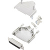 encitech MHDM-25-DBS-K 6355-0005-13 sada D-SUB zásuvková lišta 180 ° Pólov: 25 spájkovaný 1 sada; 6355-0005-13