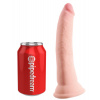 Pipedream King Cock Plus 7″ Triple Density Cock Flesh, telové dildo s prísavkou 20 x 3,3–4,3 cm
