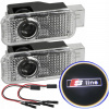 AUDI A3 A4 A5 A6 A7 PROJEKTOR LED LOGO S-LINE