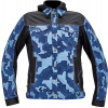 Cerva NEURUM CAMOUFLAGE Pracovná bunda s kapucňou 58, Navy-Čierna