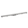 Hansgrohe RainDrain Match Lineárny sprch. žľab+rošt 1200, výškovo nast. kart.Nerez HG 56042800