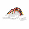 Gembird CC-PSU-1 rozdvojka napájania MOLEX 5.25'' na 2x 5.25'' 15cm (CC-PSU-1)
