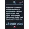 Zákony II. A / 2025 - Obchodné a občianske právo - kolektív autorov