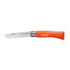 Opinel VRI N°07 My first, čepel 8 cm, mandarinka - nůž dětský zavírací
