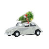 Vianočné autíčko Xmas Car Mini Silver