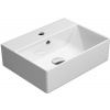 GSI Kube X umývadlo 45x35 cm obdĺžnik klasické umývadlo-pultové umývadlo biela 9485111