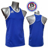 Boxerské tielko BAIL (pánske), Polyester L - 24022 modrá