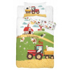 Detská posteľná bielizeň 2-dielna 135x100 Slnečná farma Detexpol 5513 A