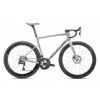 Specialized Tarmac SL8 Pro - Ultegra Di2 Gloss Liquid Silver / Satin Blue Pearl Over Black Liquid Metal Veľkosť: 56