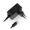 Napájací zdroj USB-C 5V⎓3A, EÚ, čierny