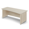 Lenza Ergonomický stôl TopOffice 200 x 100 cm, pravý, agát svetlý