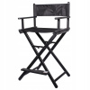 Skladacia kozmetická čierna stolička (Skladacia kozmetická čierna stolička)