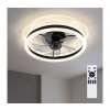 | Brilagi - LED stmievateľný stropný ventilátor LED/62W/230V pr. 50 cm čierny + diaľkové ovládanie | WF-OSD-003-BLK | Brilagi - LED stmievateľný stropný ventilátor LED/62W/230V pr. 50 cm čierny + diaľkové ovládanie | WF-OSD-003-BLK