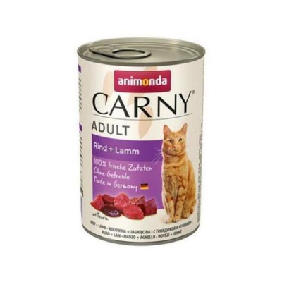 Animonda, Nemecko Animonda CARNY® cat Adult hovädzie a jahňa bal. 6 x 400 g konzerva