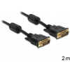 Kábel Delock 83190 DVI - DVI 2 m