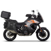 SHAD Kompletná sada sedlových brašní SHAD TERRA TR40 adventure a hliníkového kufra SHAD TERRA BLACK 55L, vrátane montážnej sady SHAD KTM Super Adventure 1290 (R, S)