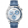 Inteligentné hodinky Huawei Watch GT 5 46 mm - Silver + Blue Woven Strap (55020DKH)