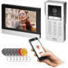 Jednorodinný videodomofon Full HD šifrovač Tuya Brána RFID WiFi