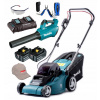 Kosačka elektrická - Makita DLM380CM2 kosačka 2xaku 4Ah + dúchadlo (Kosačka elektrická - Makita DLM380CM2 kosačka 2xaku 4Ah + dúchadlo)