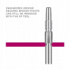 Oceľové hroty Koncovky Target Swiss Point Diamond Zlaté - 26 mm