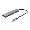 Trust Halyx Aluminium USB-C to 4-Port USB-A 3.2 Hub 24191