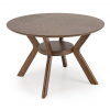 HALMAR Okrúhly jedálenský stôl RUPERT, orech