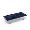 Box KIS W Box Underbed L transparentné, indigo modrá