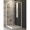 RAVAK BLRV2-80 štvordielný sprchovací kút so vstupom z rohu, 78 - 80 x 78 - 80 x 190 cm, bright alu / transparent, 1LV40C00Z1