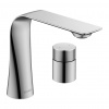 Duravit D.1 - 2-otvorová umývadlová batéria M s otočným ovládaním, chróm D11120009010